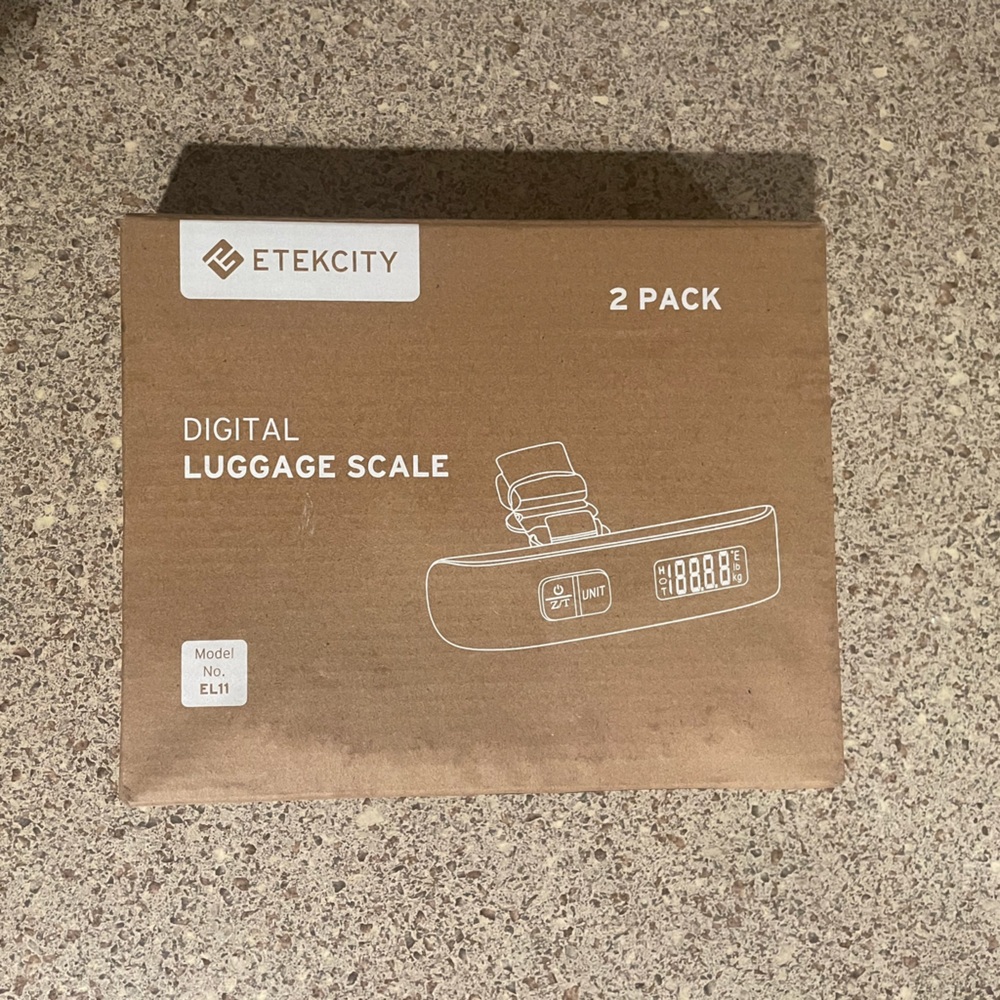 Brand new luggage scale